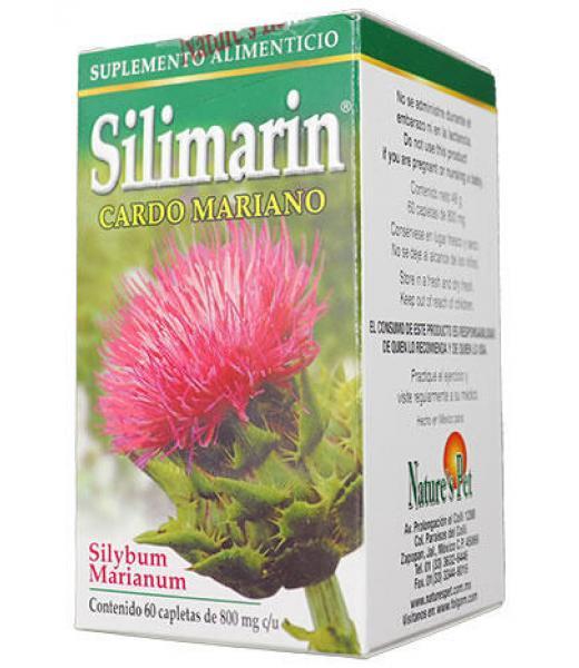 CAPLETAS SILIMARIN C 60 CARDO MARIANO NATURES P.E.T.