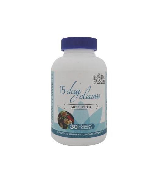 CAPS. 15 DAY CLEANSE MILA-MI AMOR C 30 500 MG SOLO PARA DIABETICOS