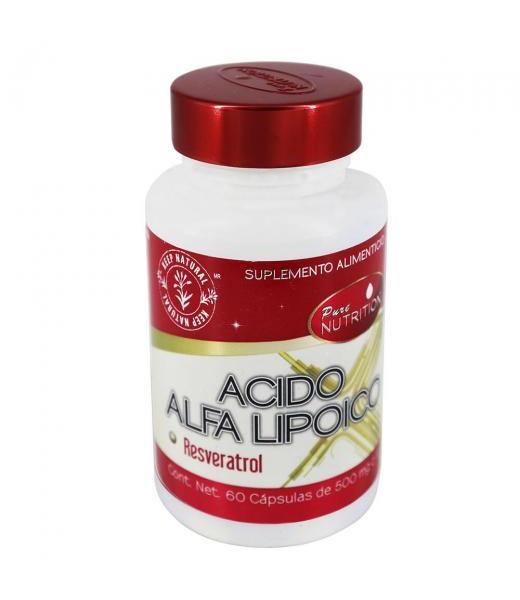 CAPS. ACIDO ALFA LIPOICO C 60 500 MG BIO SER NATURAL