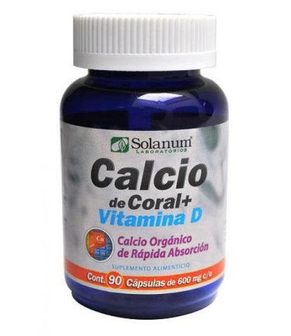 CAPS. CALCIO 600+VIT D C 90 SOLANUM