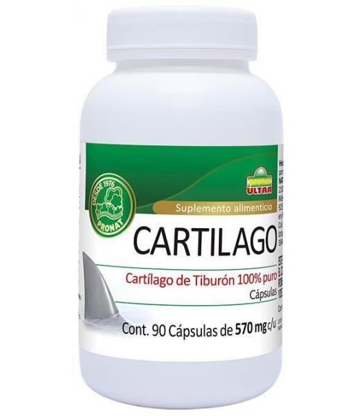 CAPS. CARTILAGO DE TIBURON 100% PURO C 90 + 45 GRATIS 135 CAPS 57 PRONAT