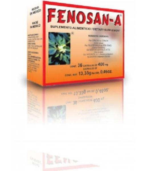 CAPS. FENOSAN-A C 36 PRODUCTOS TAMPICO