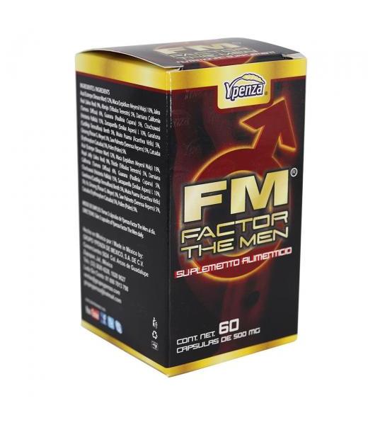 CAPS. FM FACTOR THE MEN C 60 500MG SUPLEMENTO ALIMENTICIO SOLO PARA DIABETICOS