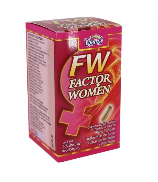 CAPS. FW FACTOR WOMEN C 60 500MG SUPLEMENTO ALIMENTICIO SOLO PARA DIABETICOS