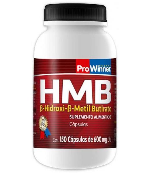 CAPS. HMB C 150 DE 600MG C U HIDROXI-B-METIL BUTIRATO PRONAT