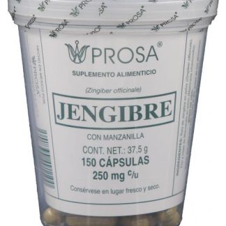 CAPS. JENGIBRE C MANZANILLA C 150 PROSA