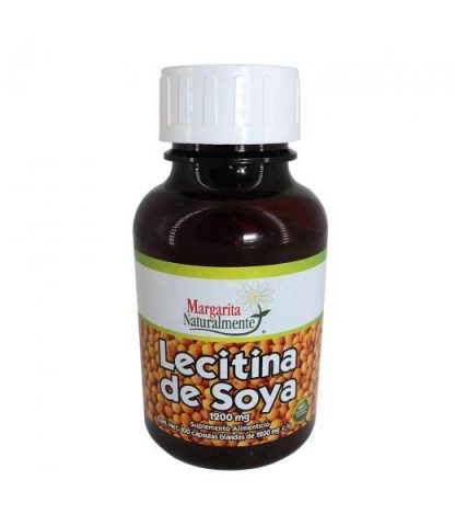 CAPS. LECITINA DE SOYA C 100. 1200MG MARGARITA SANAMENTE