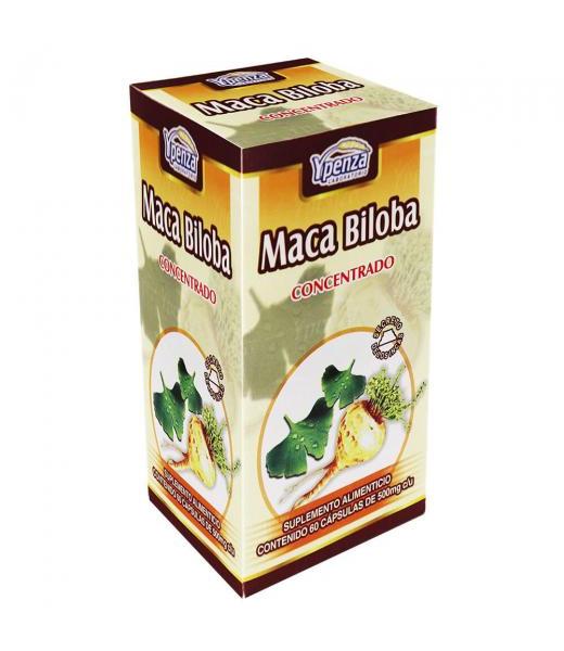 CAPS. MACA BILOBA CONCENTRADO C 60 500MG C U SOLO PARA DIABETICOS