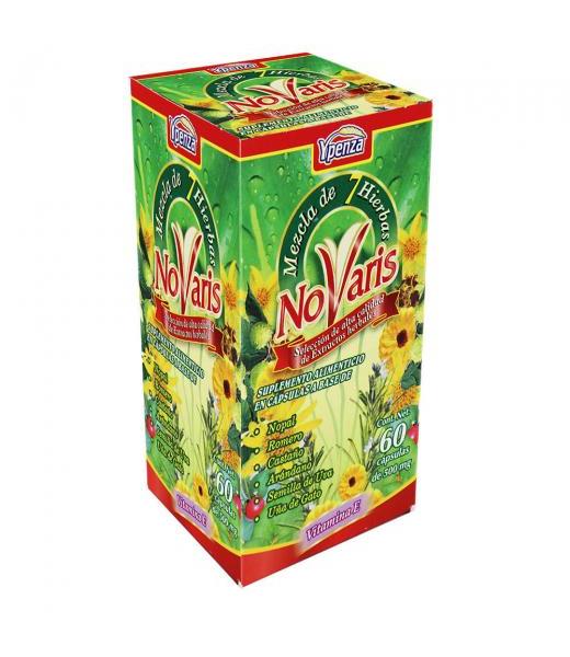 CAPS. NO VARIS C 60 500 MG C U NOPALROMEROCASTAñoarANDANOSEMILLA DE SOLO PARA DIABETICOS