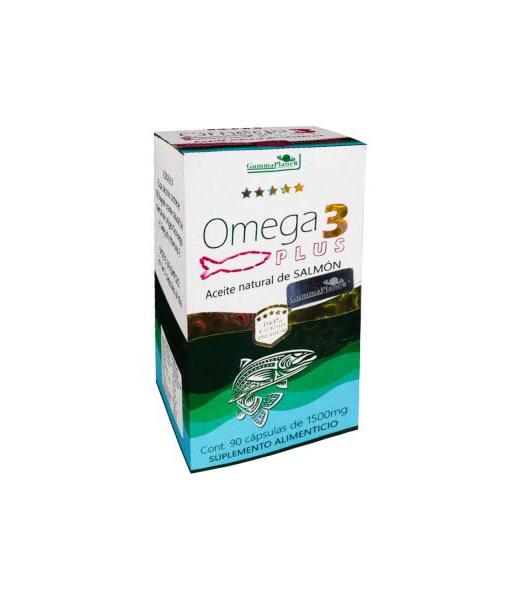 CAPS. OMEGA 3 PLUS C 90 ACEITE NATURAL DE SALMON GUMMA CORPORATION