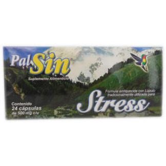 CAPS. PAL SIN STRESS C 24 500MG MEDICAMENTOS N. ALOPATIA Y NATURISMO
