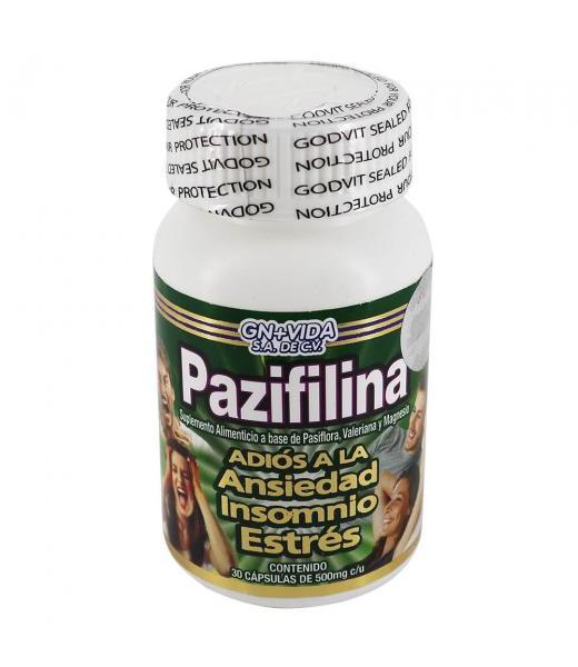 CAPS. PAZIFILINA C 30 PASIFLORA VALERIANA Y MAGNESIO GN+VIDA