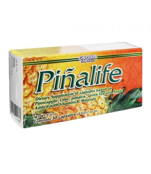 CAPS. PIÑALIFE C 30+ 50% EN PRODUCTO GRATIS BLISTER C PIñajaMAICATE V GN+VIDA