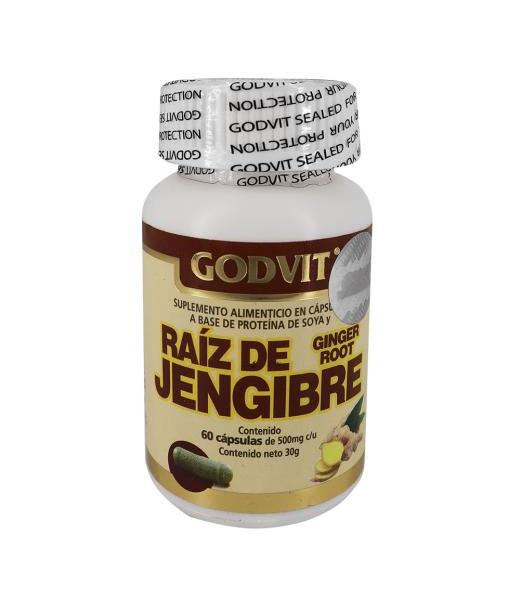 CAPS. RAIZ DE JENGIBRE C 60 GINGER ROOT GN+VIDA