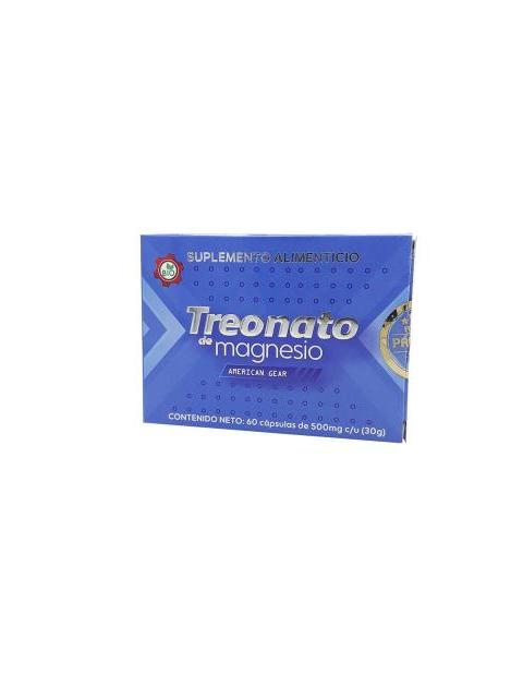CAPS. TREONATO DE MAGNESIO 500 MG C 60 NUTRY SALUD