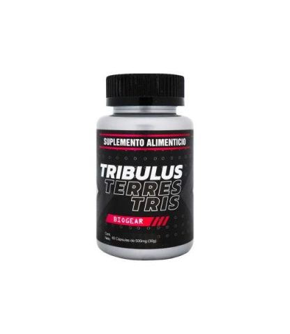 CAPS. TRIBULUS TERRESTRIS C 60 BIOGEAR 500MG NUTRY SALUD