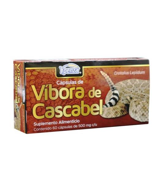 CAPS. VIBORA DE CASCABEL C 60 500 MG SOLO PARA DIABETICOS