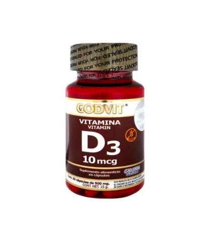 CAPS. VITAMINA D3 C 30 GN+VIDA