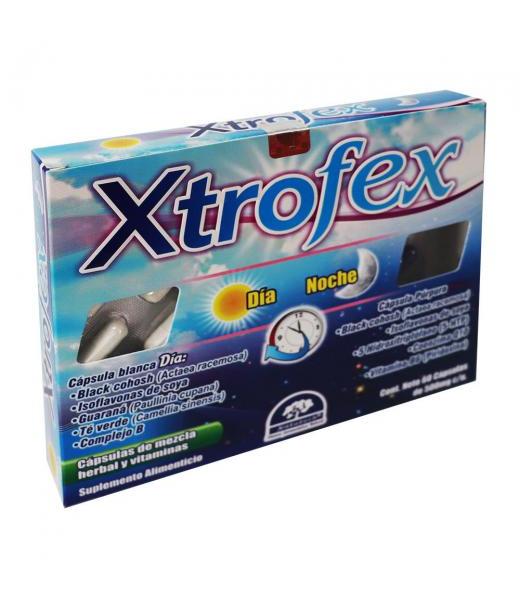 CAPS. XTROFEX C 60 MENOPAUSE DIA Y NOCHE LAB. NATUTECH