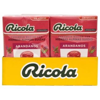 CARAMELO ARANDANO 27.5 G RICOLA P 20