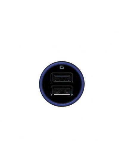 CARGADOR MOBIFREE CARGADOR DE COCHE 2 PUERTOS USB NEGRO AUTO CORRIENTE ALTERNA USB 2 - Image 3