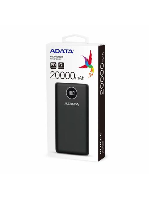 CARGADOR PORTATIL ADATA P20000QCD 20.000MAH NEGRO - Image 6