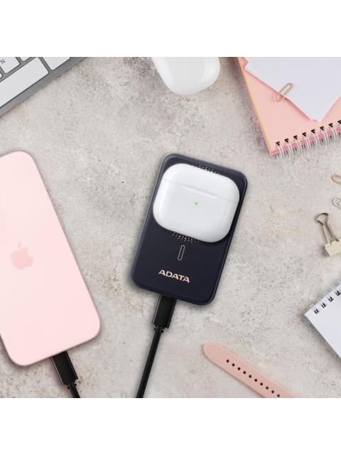 CARGADOR PORTATIL ADATA POWER BANK R050 5000MAH ROSA - Image 7
