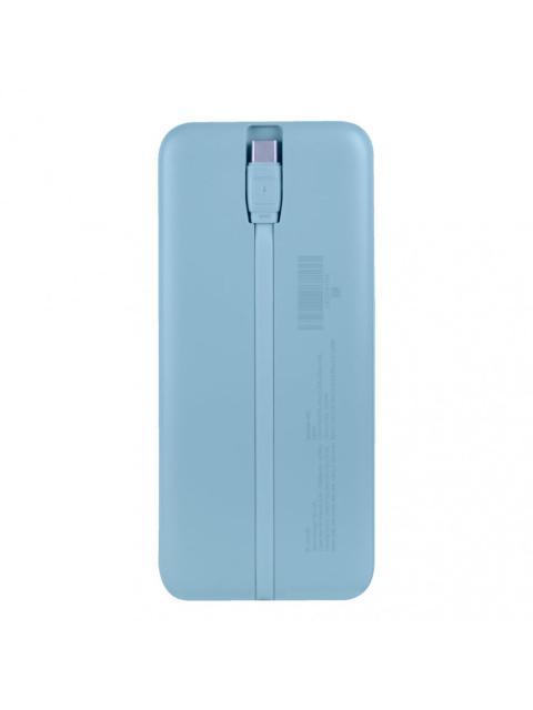CARGADOR PORTATIL PERFECT CHOICE POWER BANK BOLT 10.000MAH AZUL