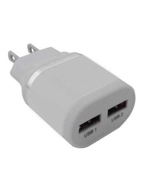 CARGADOR USB BROBOTIX BLANCO 161264B
