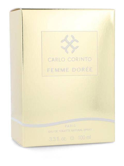 CARLO CORINTO FEMME DOREE 100ML EDT SPRAY - Image 3