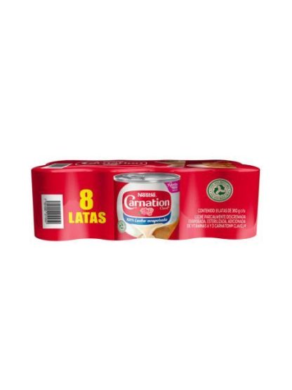CARNATION LECHE EVAPORADA LATA 8 PACK 360 GR