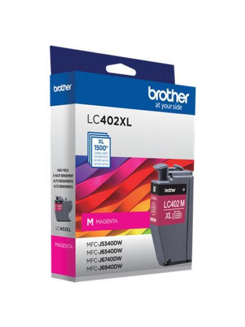 CARTUCHO BROTHER LC402XLMS ALTO RENDIMIENTO MAGENTA 1500 PAGINAS - Image 6