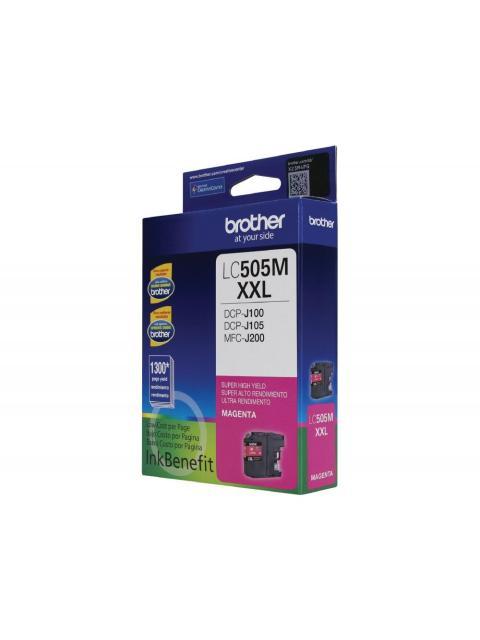 CARTUCHO BROTHER LC-505M MAGENTA 1300 PAGINAS - Image 4