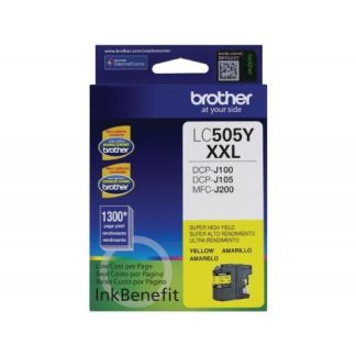 CARTUCHO BROTHER LC-505Y AMARILLO 1300 PAGINAS