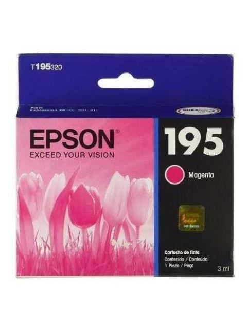 CARTUCHO EPSON 195 MAGENTA 210 PAGINAS - Image 3