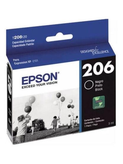 CARTUCHO EPSON T206 NEGRO 150 PAGINAS - Image 2
