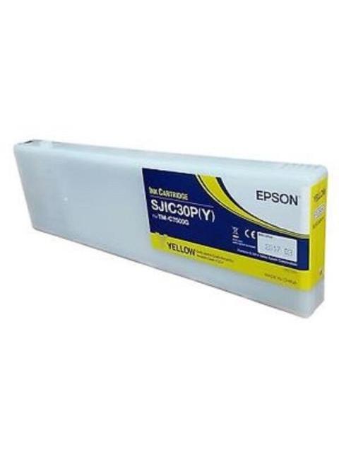 CARTUCHO EPSON SJIC30P AMARILLO PARA COLORWORKS C7500G