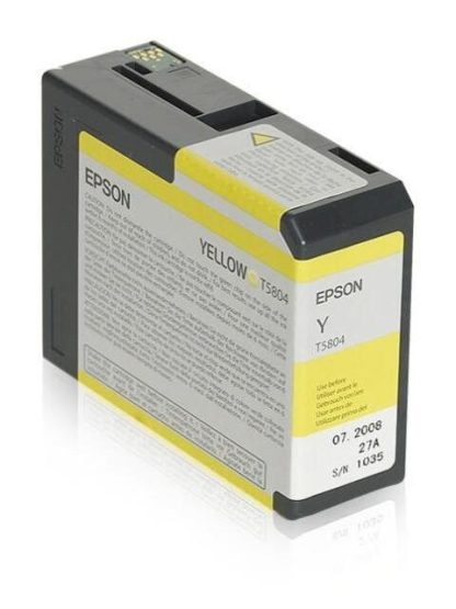 CARTUCHO EPSON ULTRACHROME K3 AMARILLO FOTOGRAFICO 80ML