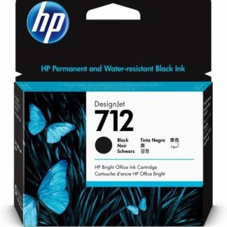 CARTUCHO HP 712 NEGRO ORIGINAL 80ML