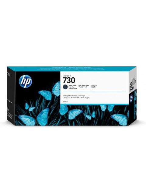 CARTUCHO HP 730 NEGRO MATE ORIGINAL 300ML