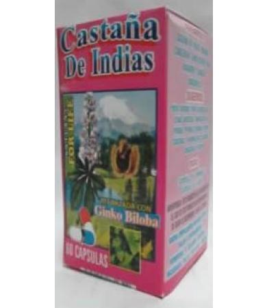 CASTAÑA DE INDIAS 50 CAP MAYAMEX