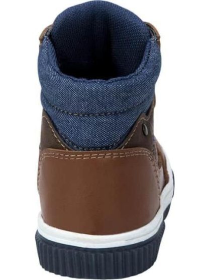 CASUAL BOTIN SUELA BICOLOR COGNAC BLASITO - Image 3