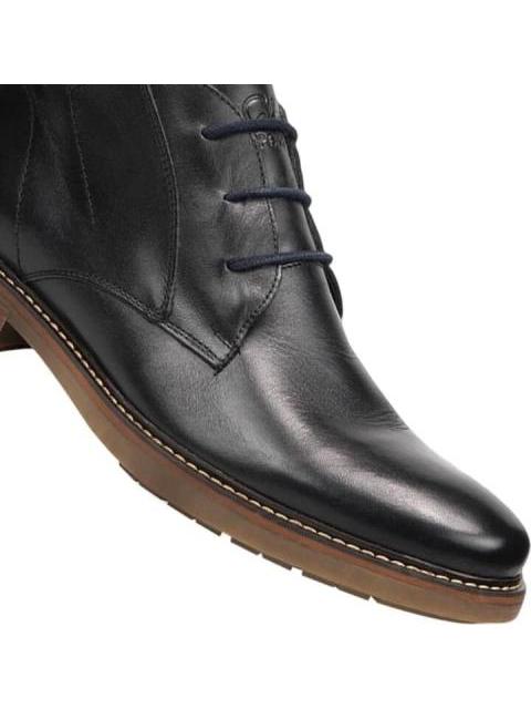 BOTIN CASUAL AGUJETA NEGRO SCHATZ SPORT - Image 4