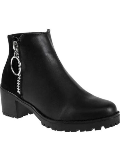 BOTIN CON CIERRE NEGRO VIVIS SHOES KIDS - Image 2