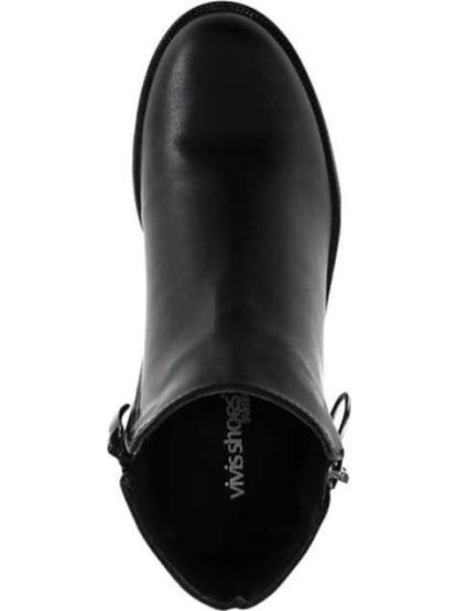 BOTIN CON CIERRE NEGRO VIVIS SHOES KIDS - Image 5