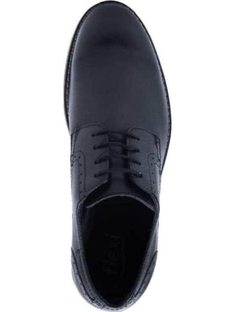 ZAPATO CASUAL DERBY NEGRO FLEXI - Image 5