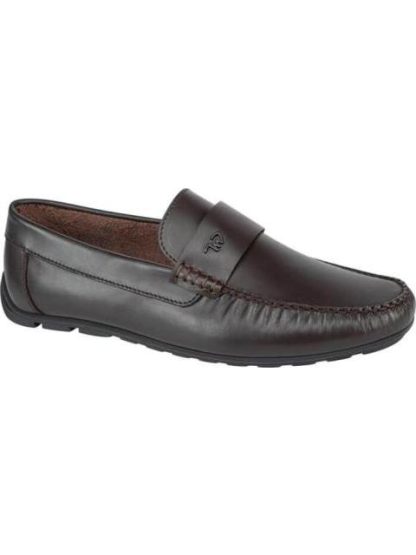 CASUAL MOCASIN MOCASIN ANTIFAZ CHOCOLATE MICHEL DOMIT - Image 2
