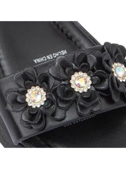 SANDALIA FLORES NEGRO VIVIS SHOES KIDS - Image 6