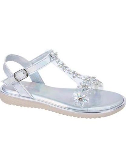 SANDALIA BRILLOS PLATA VIVIS SHOES KIDS - Image 2