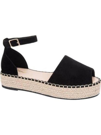 SANDALIA PLANA NEGRO VI LINE - Image 2